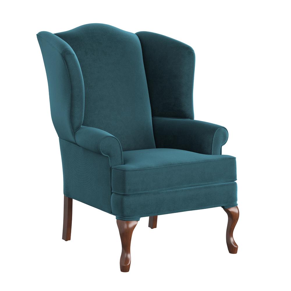Elizabeth Ocean Wingback Chair. Picture 4