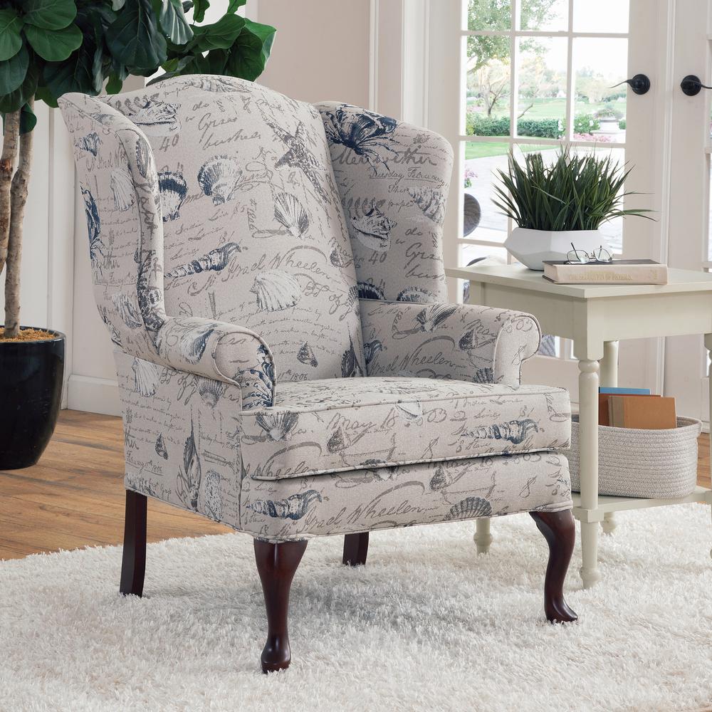 Oceanside Wing Back Chair. Picture 3