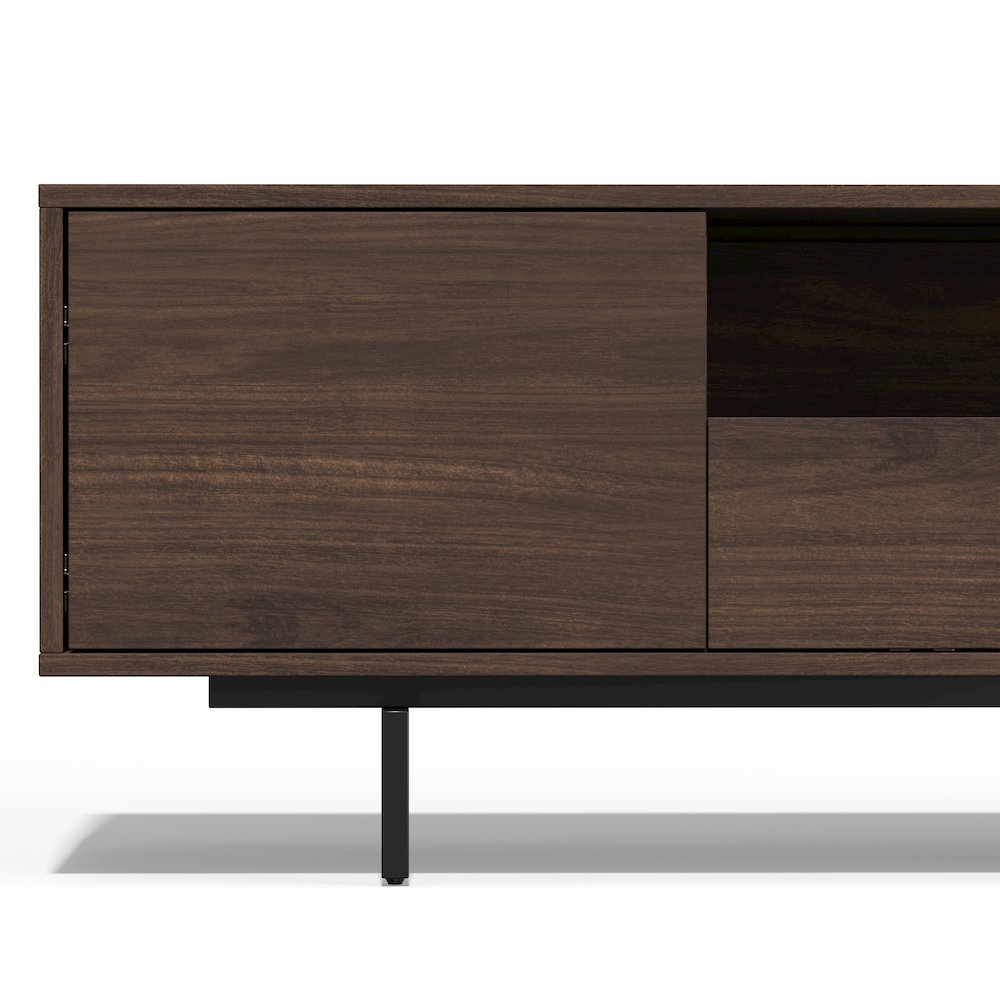 Avichi Walnut Laminate 3 Door TV Console. Picture 4