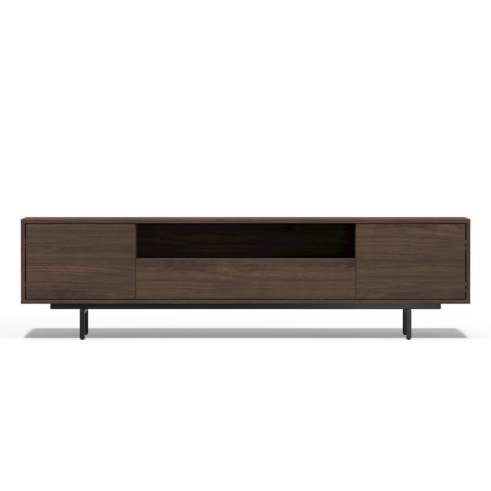 Avichi Walnut Laminate 3 Door TV Console. Picture 1