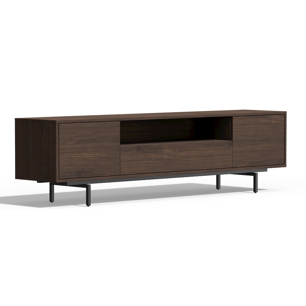 Avichi Walnut Laminate 3 Door TV Console. Picture 3