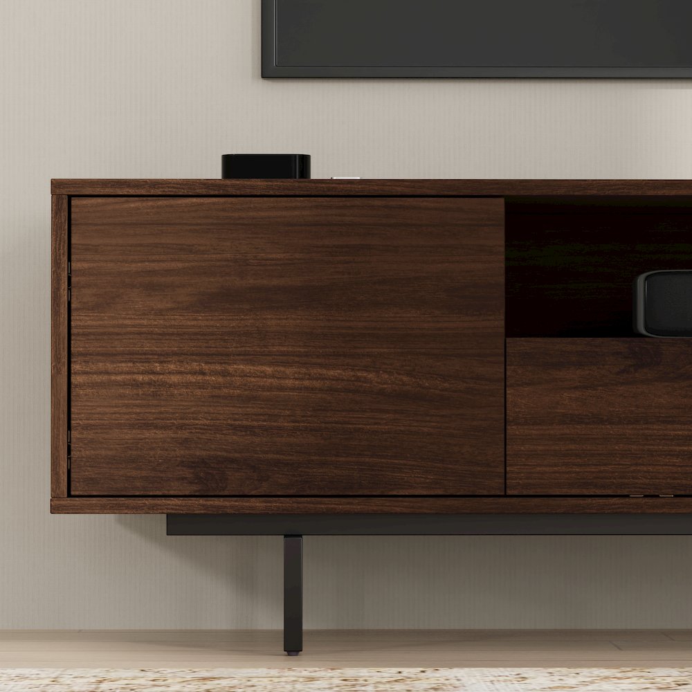 Avichi Walnut Laminate 3 Door TV Console. Picture 6