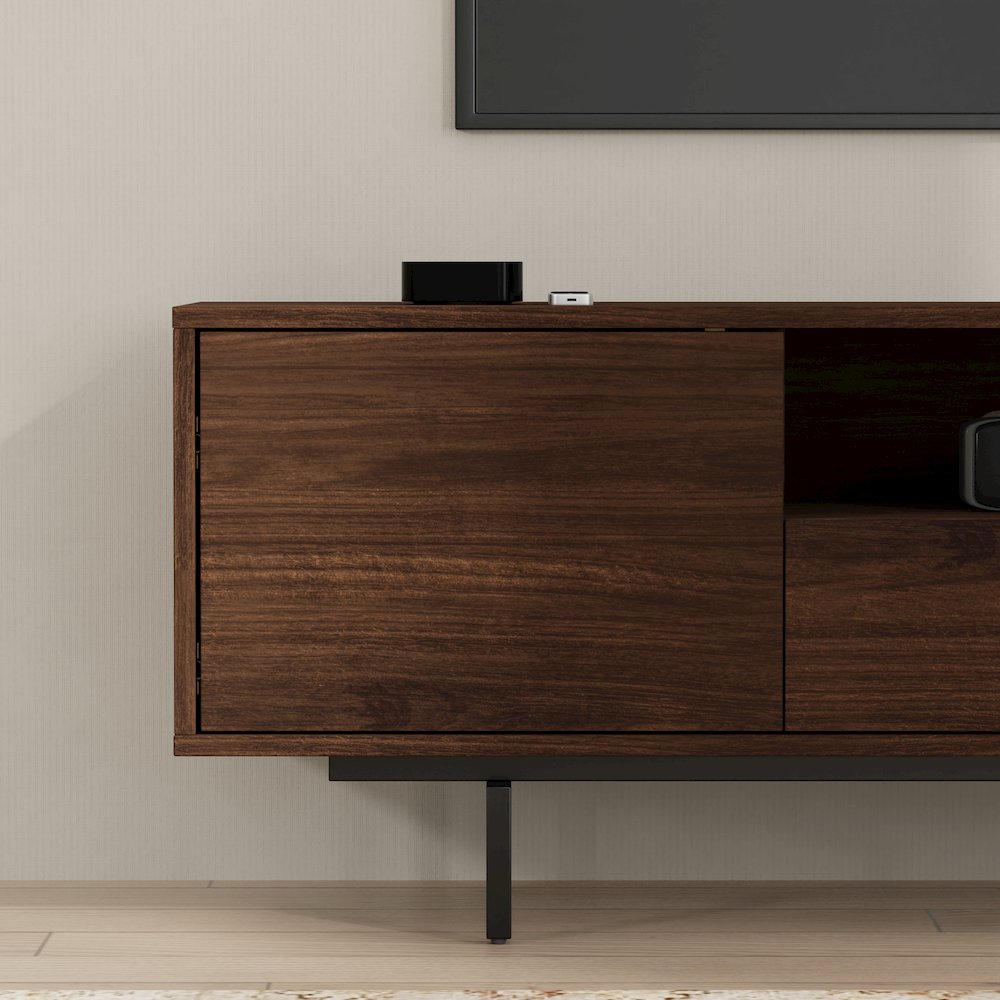 Avichi Walnut Laminate 3 Door TV Console. Picture 11