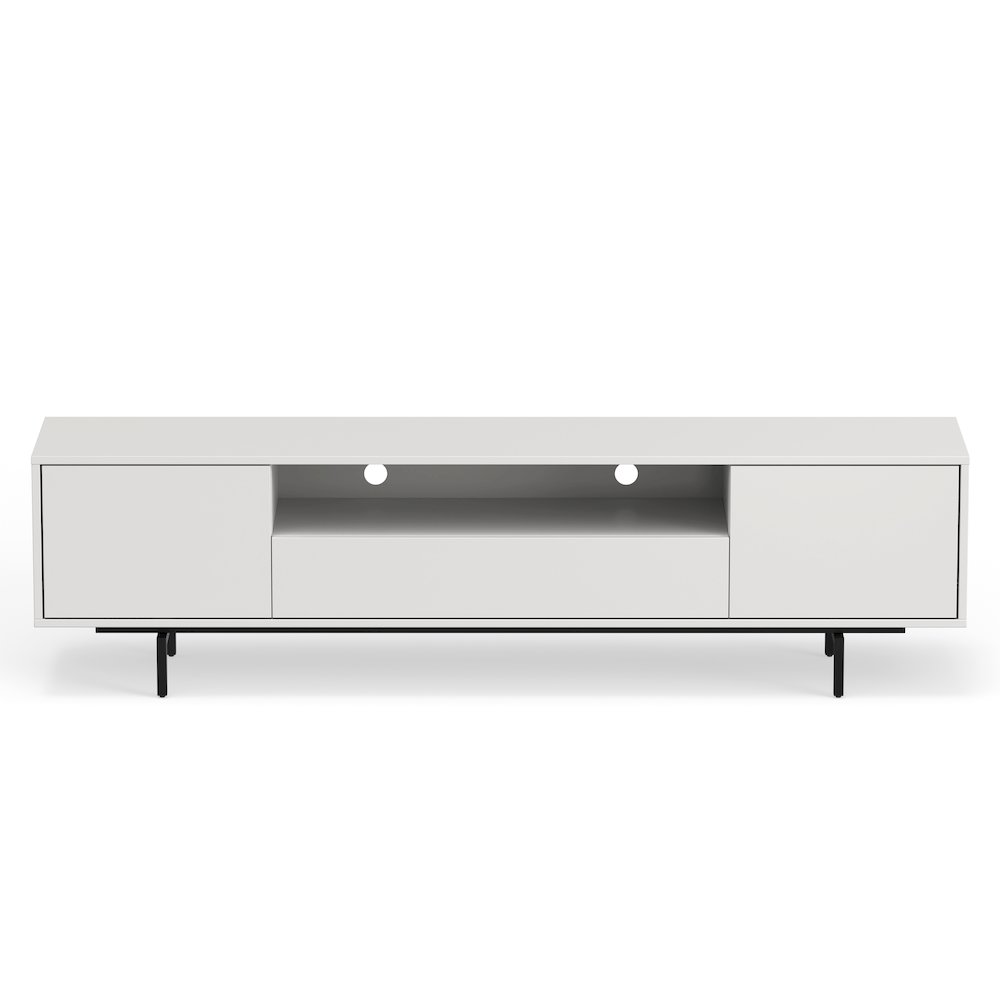 Avichi White Laminate 3 Door TV Console. Picture 2