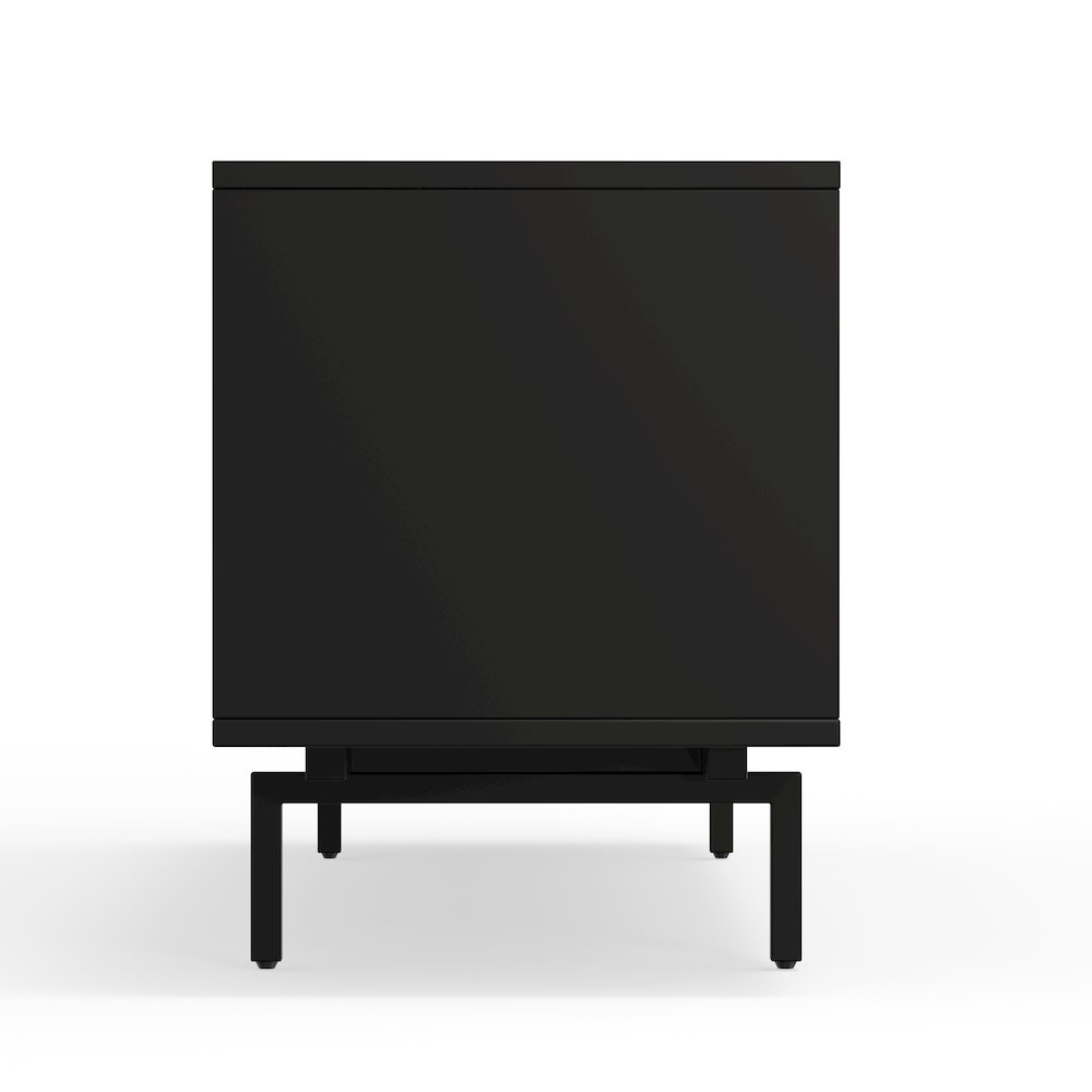 Avichi Black Laminate 3 Door TV Console. Picture 5