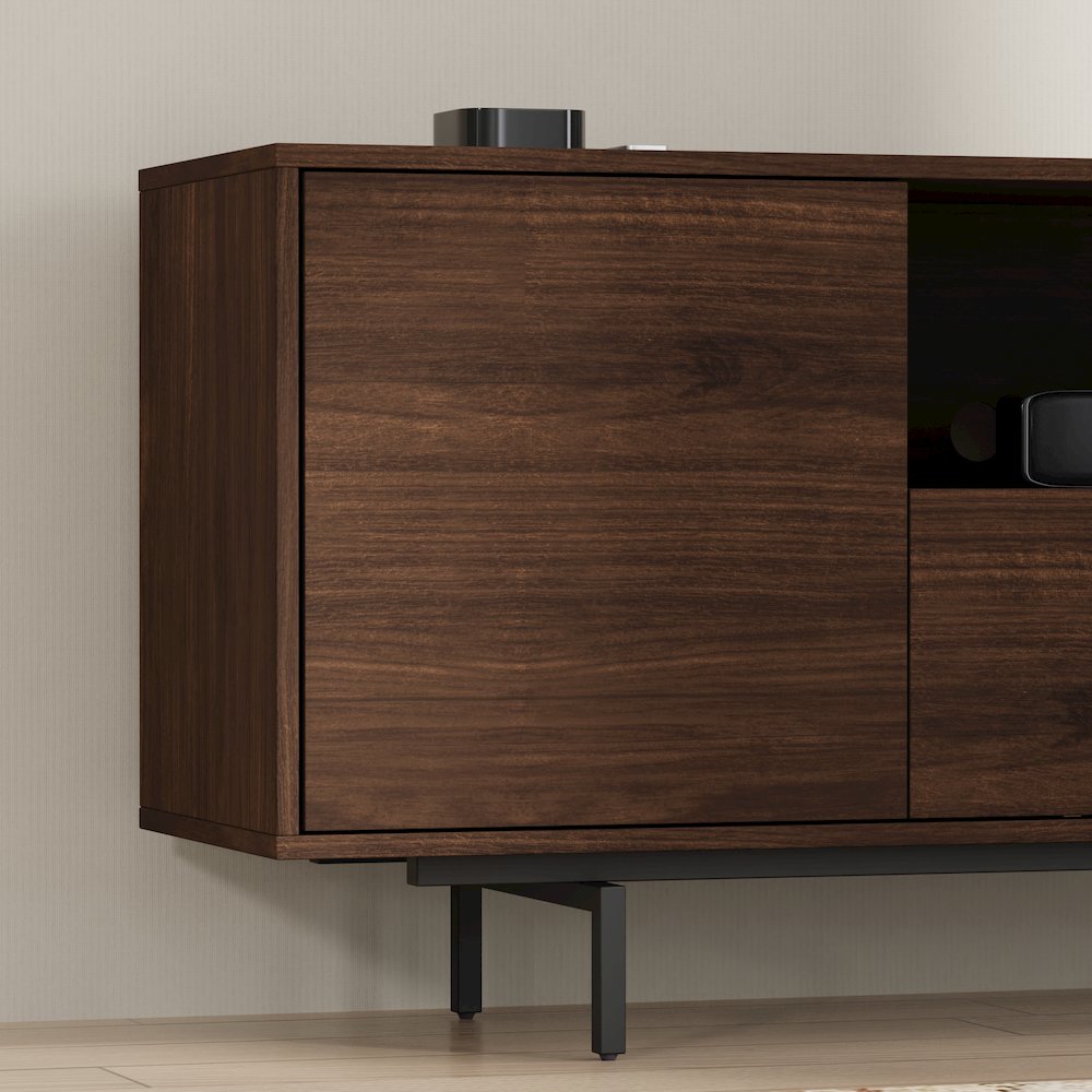 Avichi Walnut Laminate 3 Door TV Console. Picture 9
