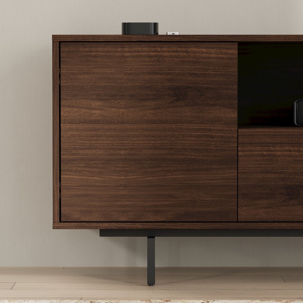 Avichi Walnut Laminate 3 Door TV Console. Picture 11