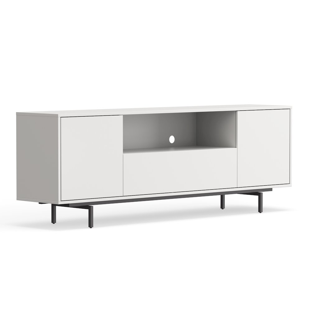 Avichi White Laminate 3 Door TV Console. Picture 16