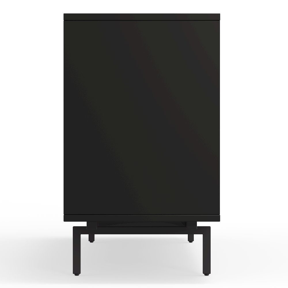Avichi Black Laminate 3 Door TV Console. Picture 4
