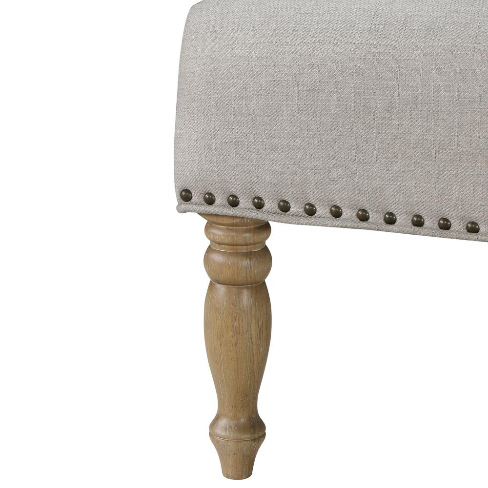 Anna Beige Arm Chair. Picture 8