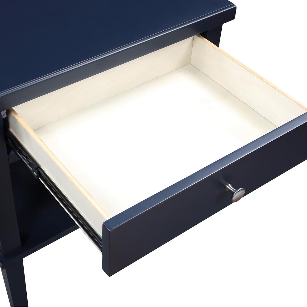 Marta Midnight Blue Nightstand. Picture 7