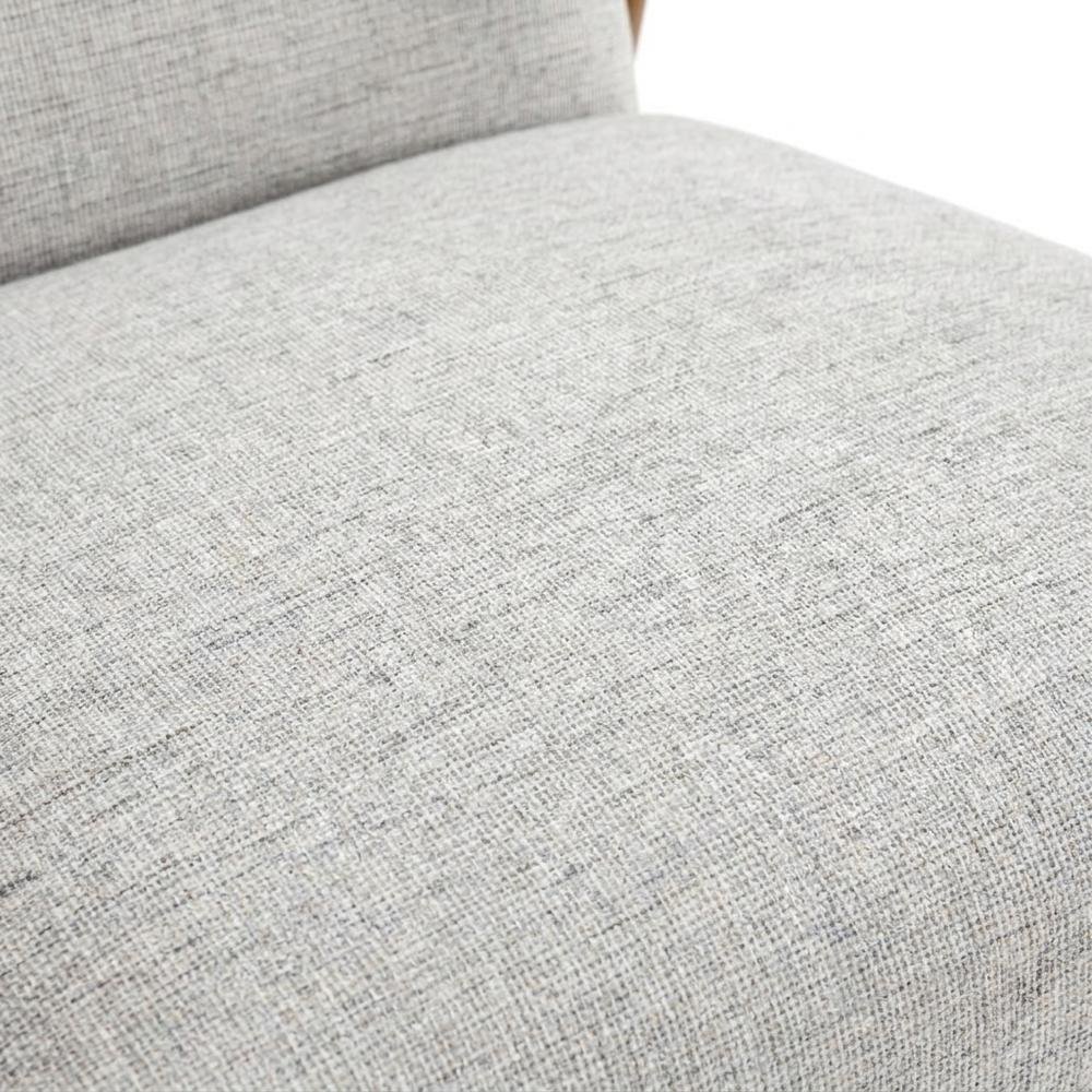 Performance Fabric Push Back Recliner Chair with Wood Arms for Living Room. Picture 6