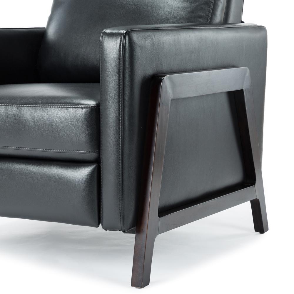 Maxton Push Back Recliner - Black. Picture 6