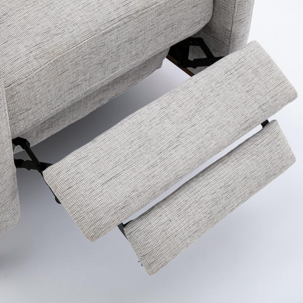 Veneto Push Back Recliner in Performance Fabric - Sea Oat. Picture 15