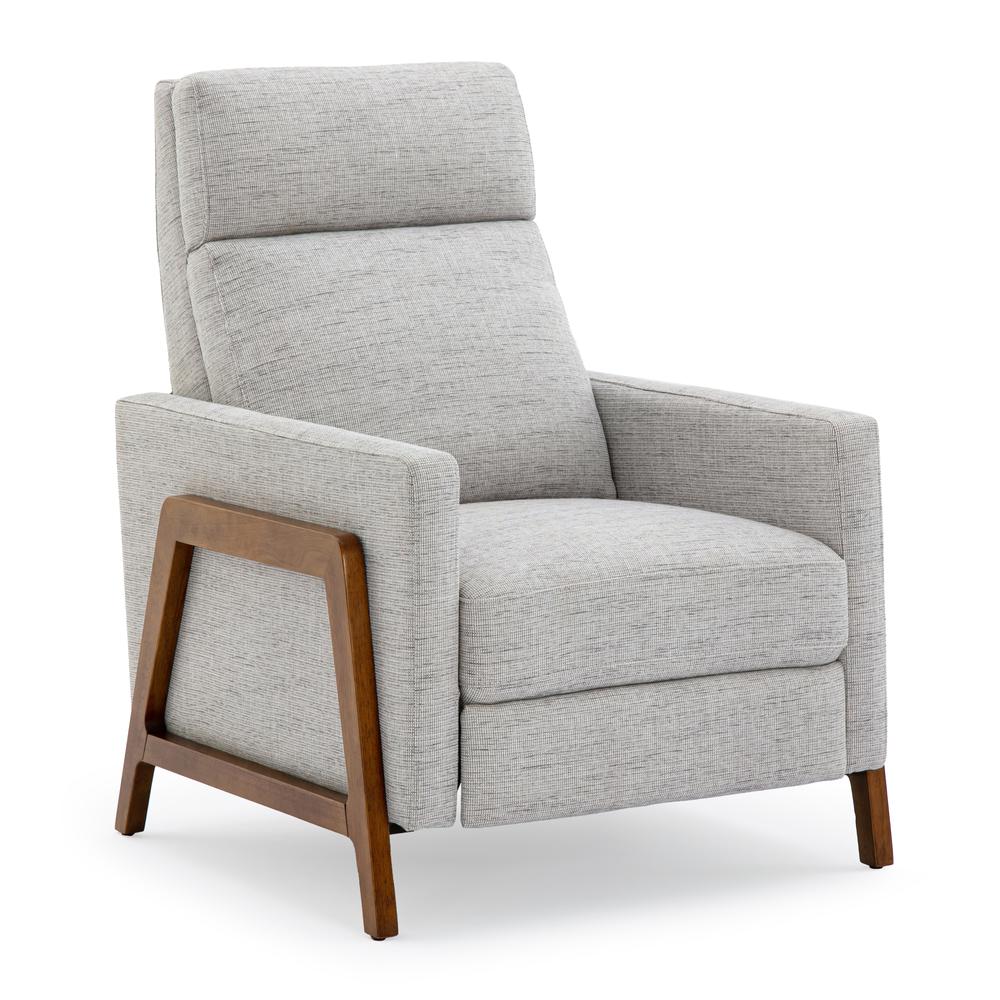 Veneto Push Back Recliner in Performance Fabric - Sea Oat. Picture 1