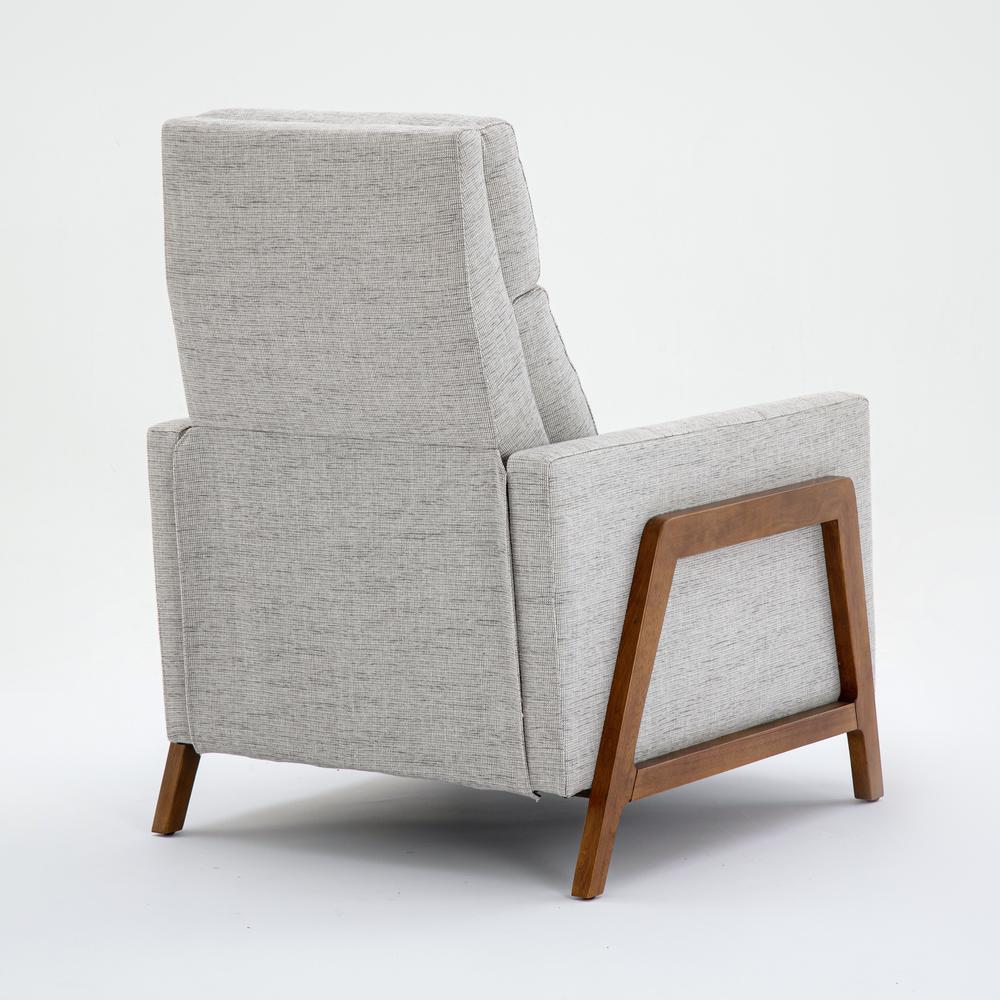 Veneto Push Back Recliner in Performance Fabric - Sea Oat. Picture 6