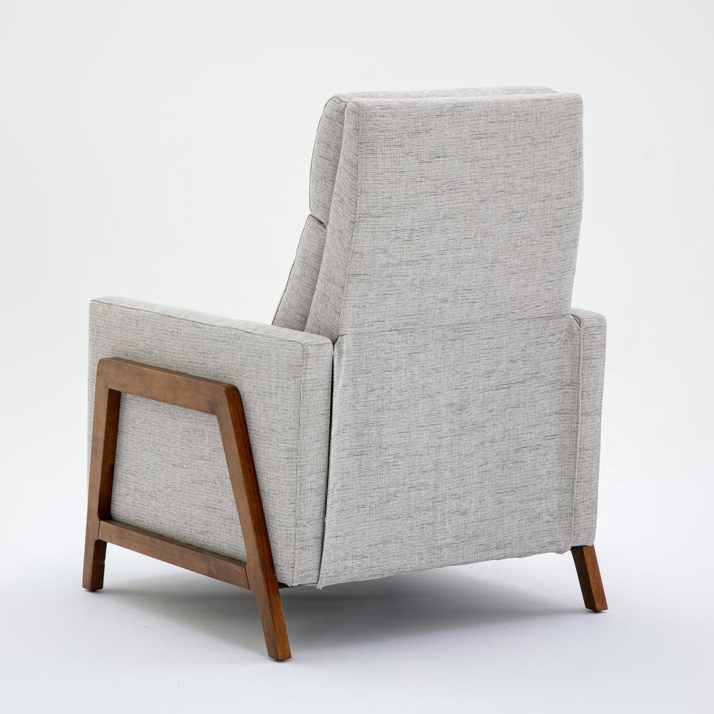 Veneto Push Back Recliner in Performance Fabric - Sea Oat. Picture 5