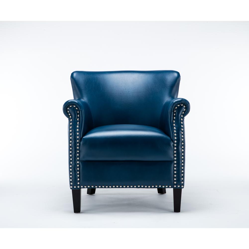 Holly Navy Blue Club Chair. Picture 6