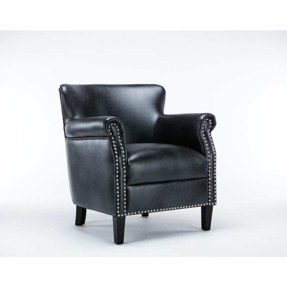 Holly Charcoal Club Chair. Picture 1