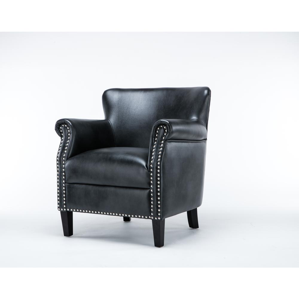 Holly Charcoal Club Chair. Picture 3