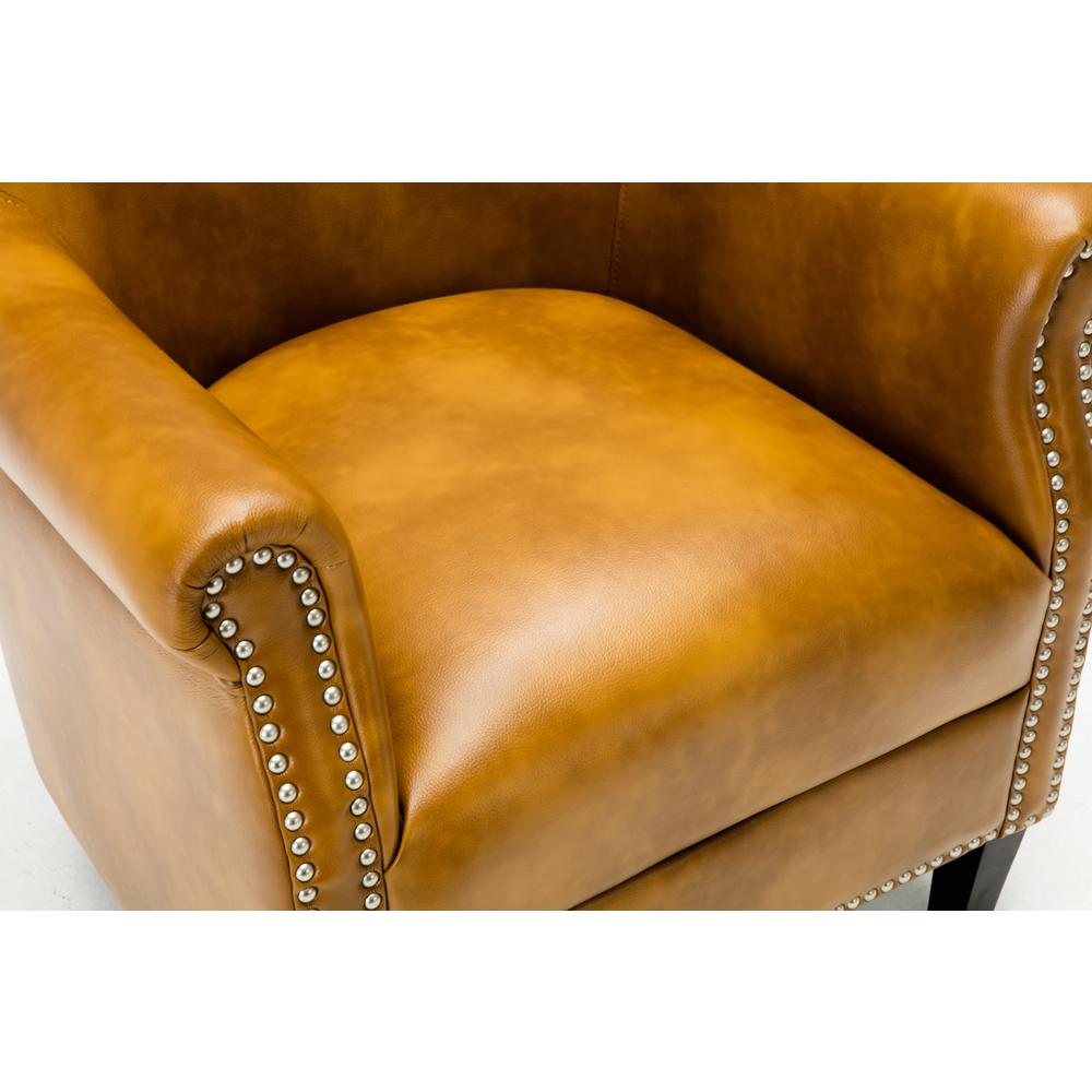 Holly Camel Club Chair. Picture 8