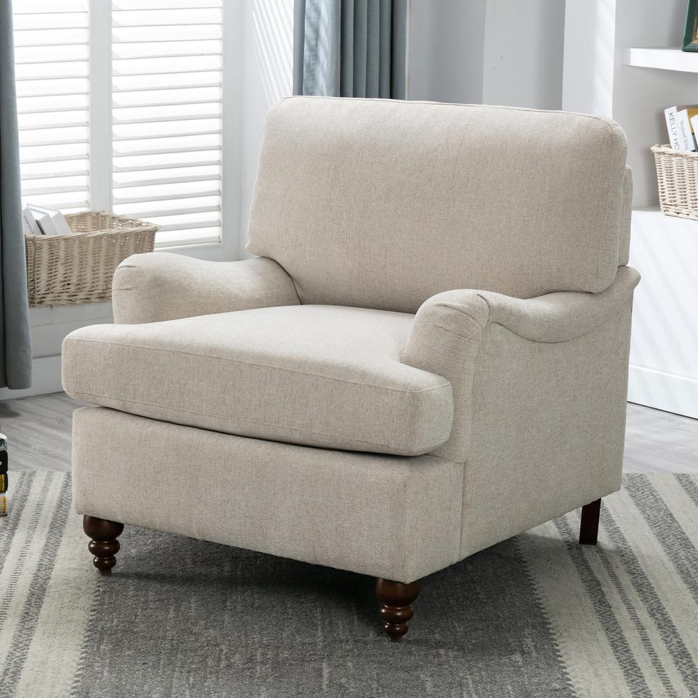 Clarendon Arm Chair - Sea Oat. Picture 3