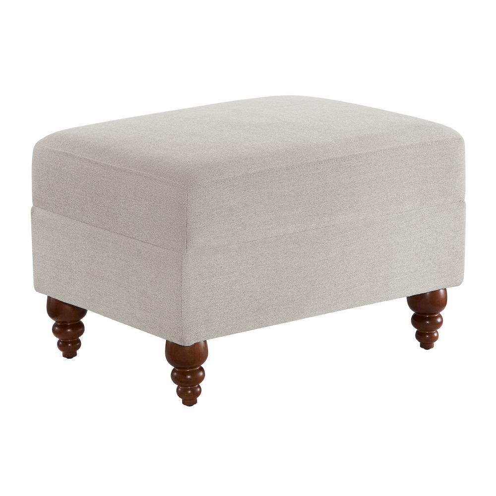 Clarendon Sea Oat Chair and Ottoman. Picture 3