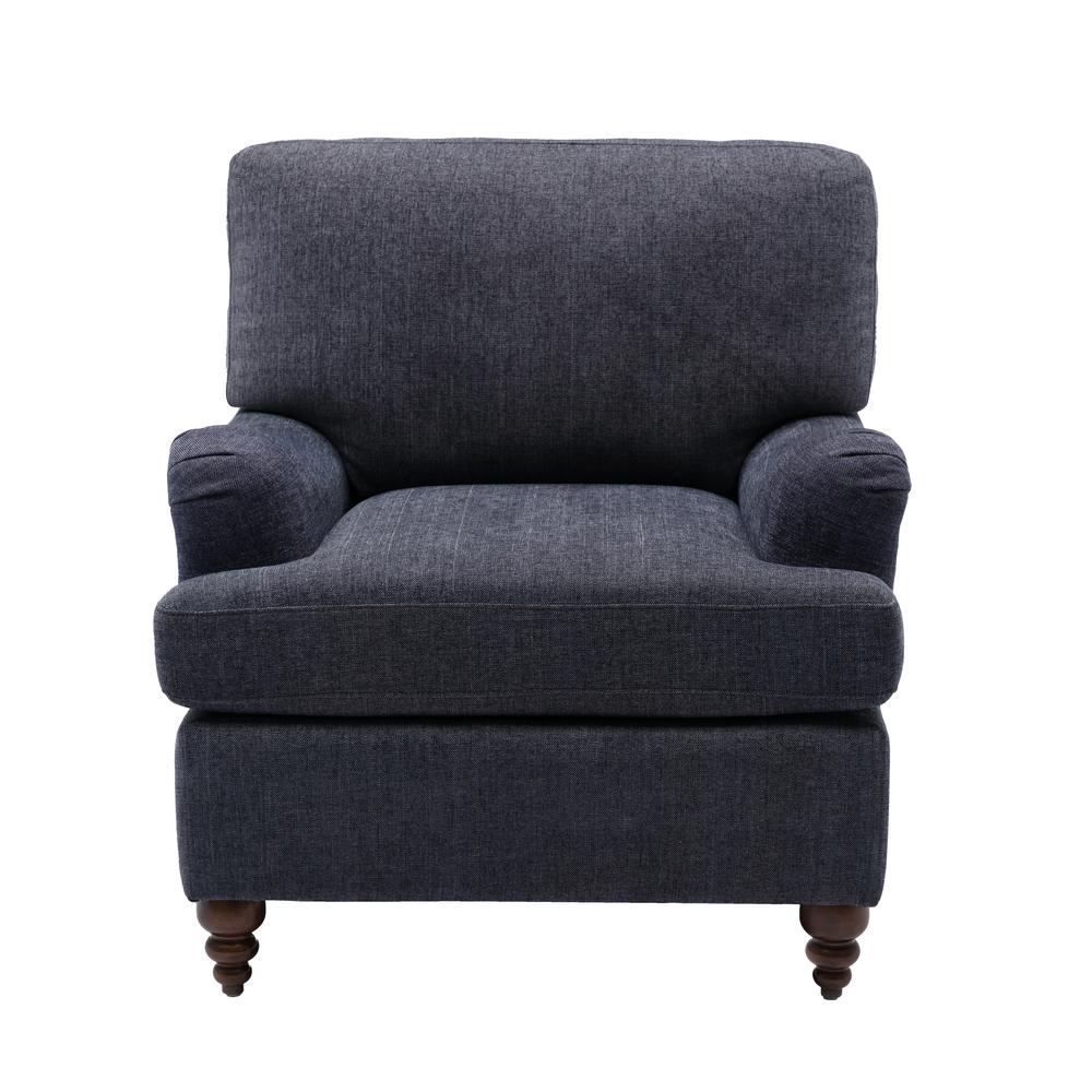 Clarendon Arm Chair - Navy. Picture 6