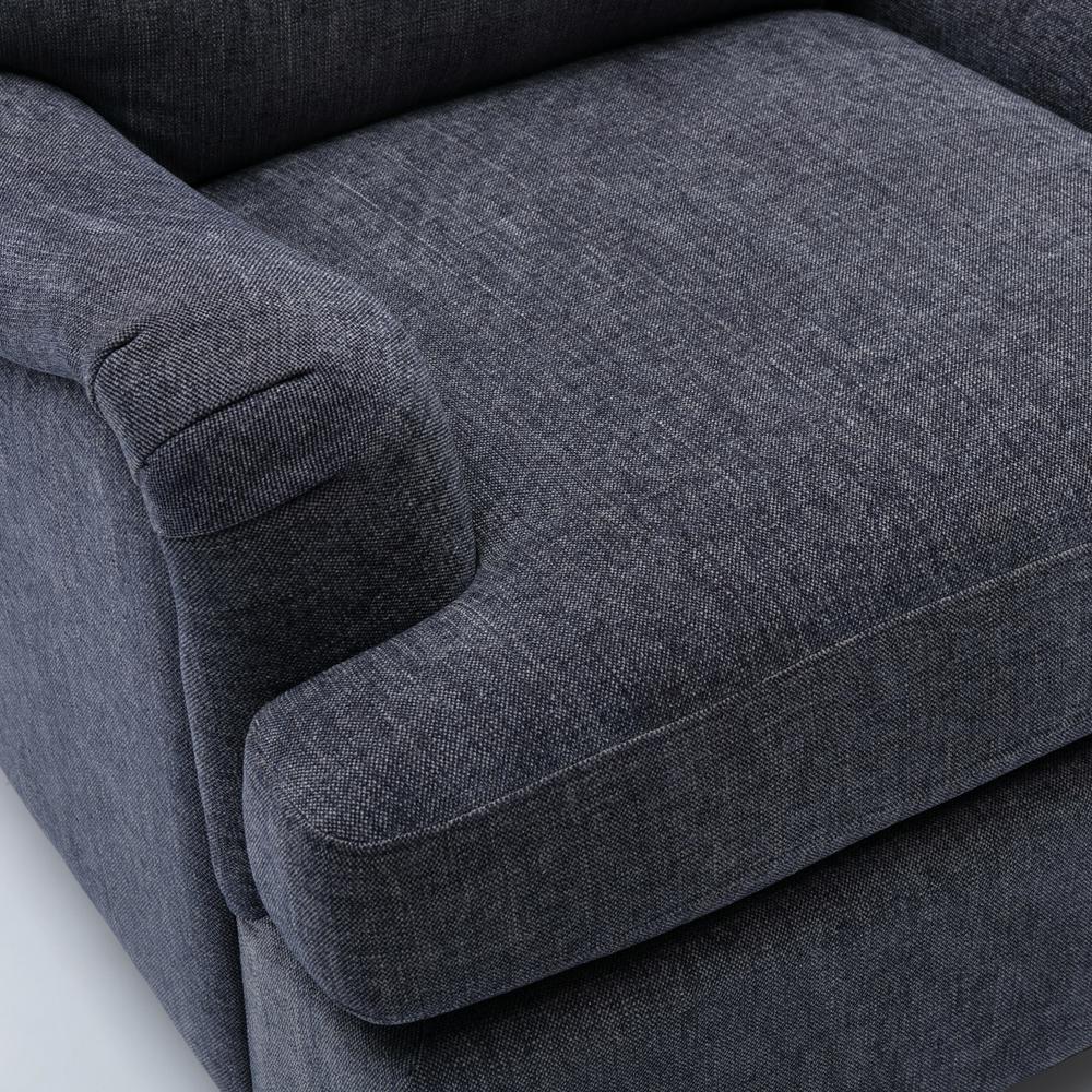 Clarendon Arm Chair - Navy. Picture 9