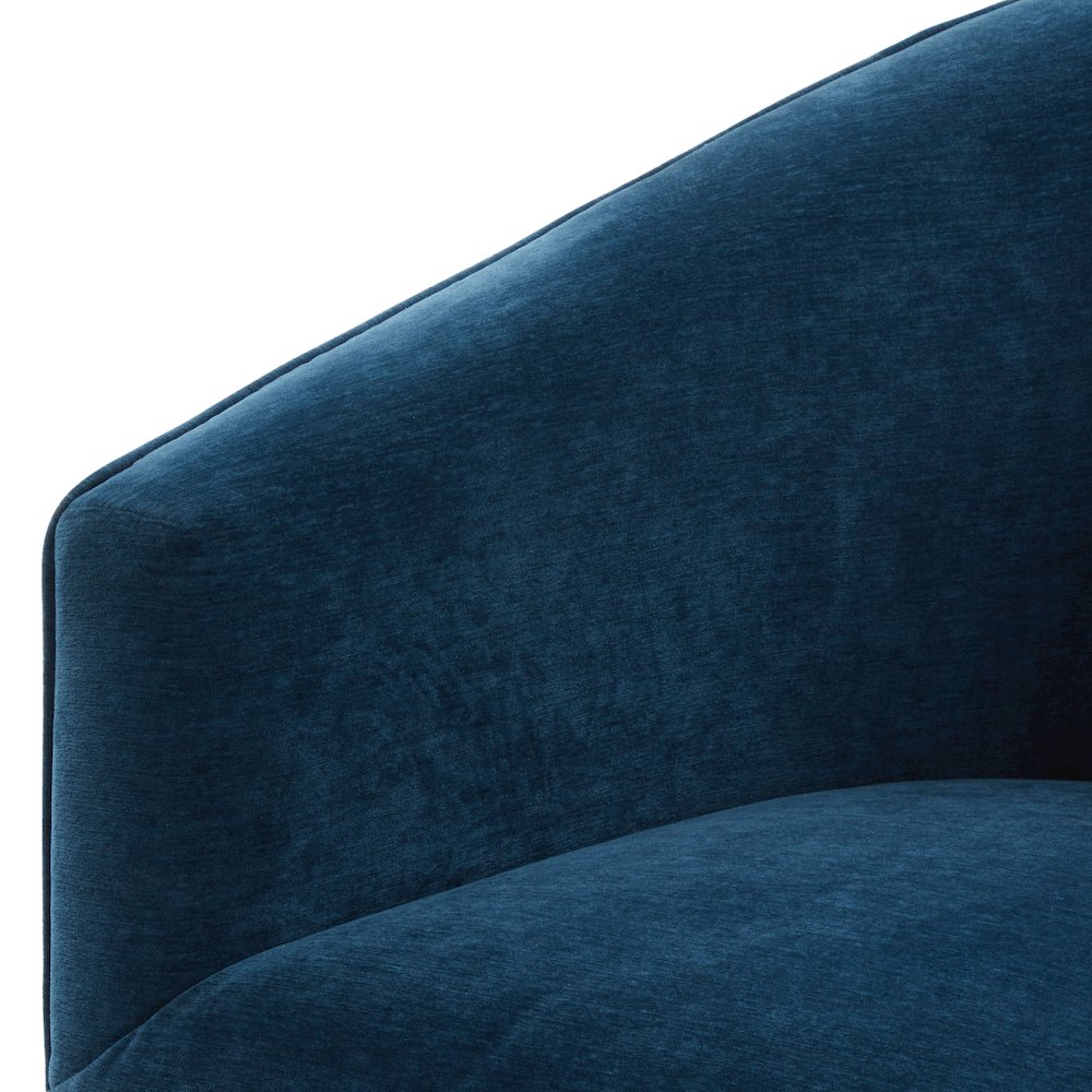 Elm Baltic Skirted Swivel Chair. Picture 8