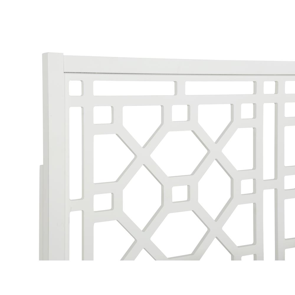 Thomas Chippendale White Headboard - Queen/Full. Picture 3
