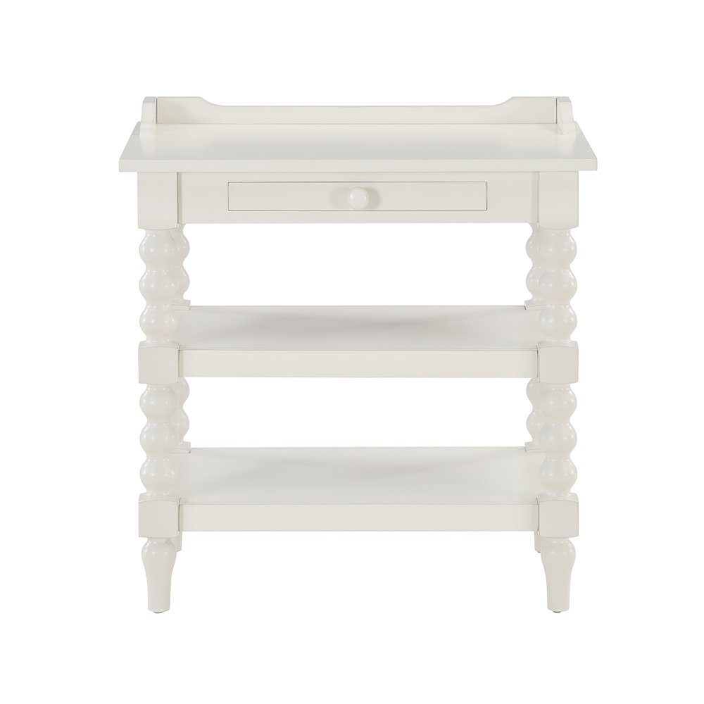 Averly Antique White Nightstand. Picture 2