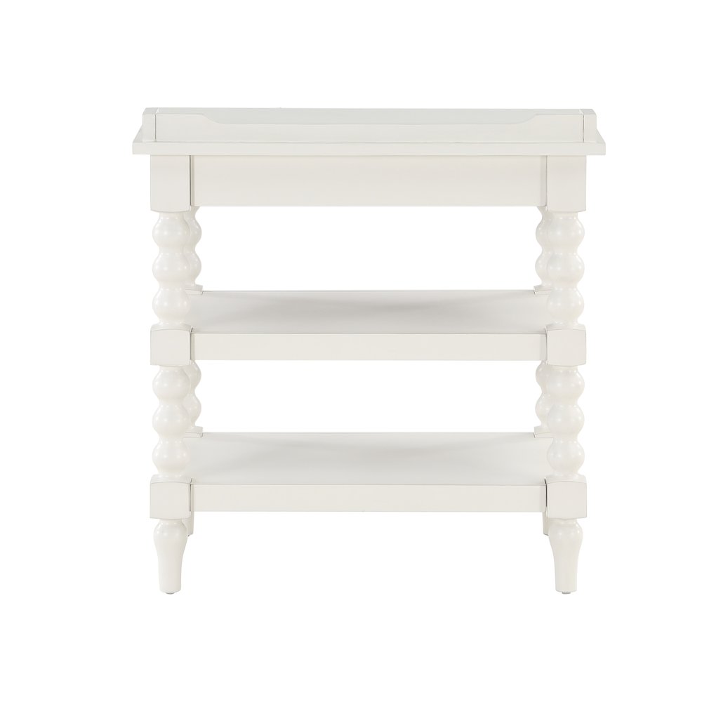 Averly Antique White Nightstand. Picture 3