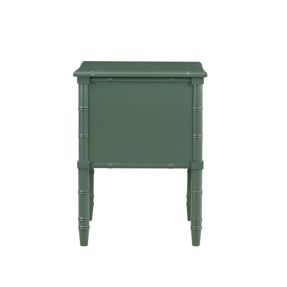 Ellison 2 Drawer Nightstand - Vintage Green. Picture 5