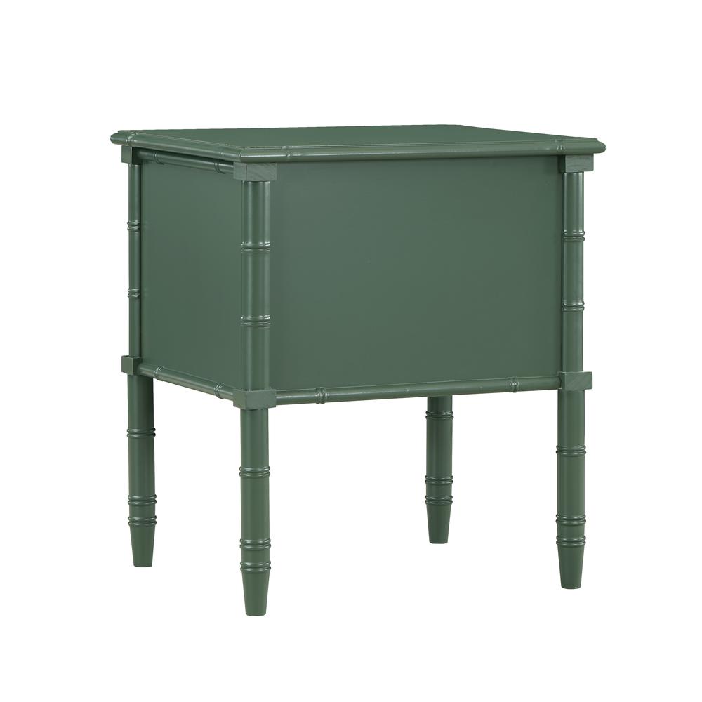 Ellison 2 Drawer Nightstand - Vintage Green. Picture 6