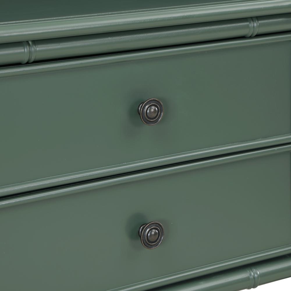 Ellison 2 Drawer Nightstand - Vintage Green. Picture 10