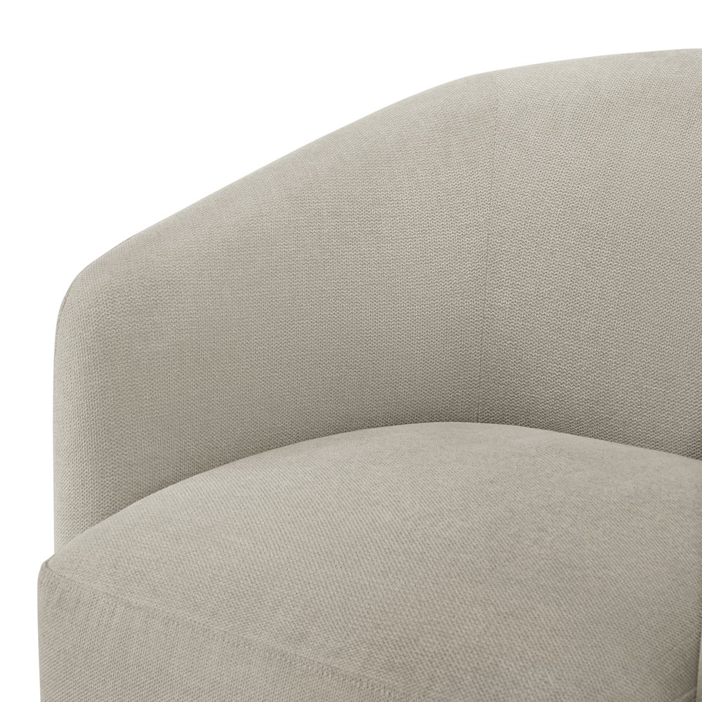 Amhurst Sea Oat Swivel Barrel Chair. Picture 5
