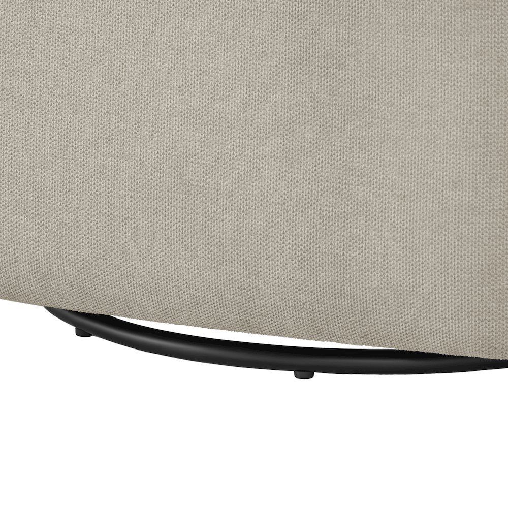 Amhurst Sea Oat Swivel Barrel Chair. Picture 9