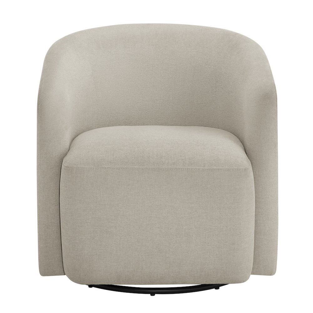 Amhurst Sea Oat Swivel Barrel Chair. Picture 2