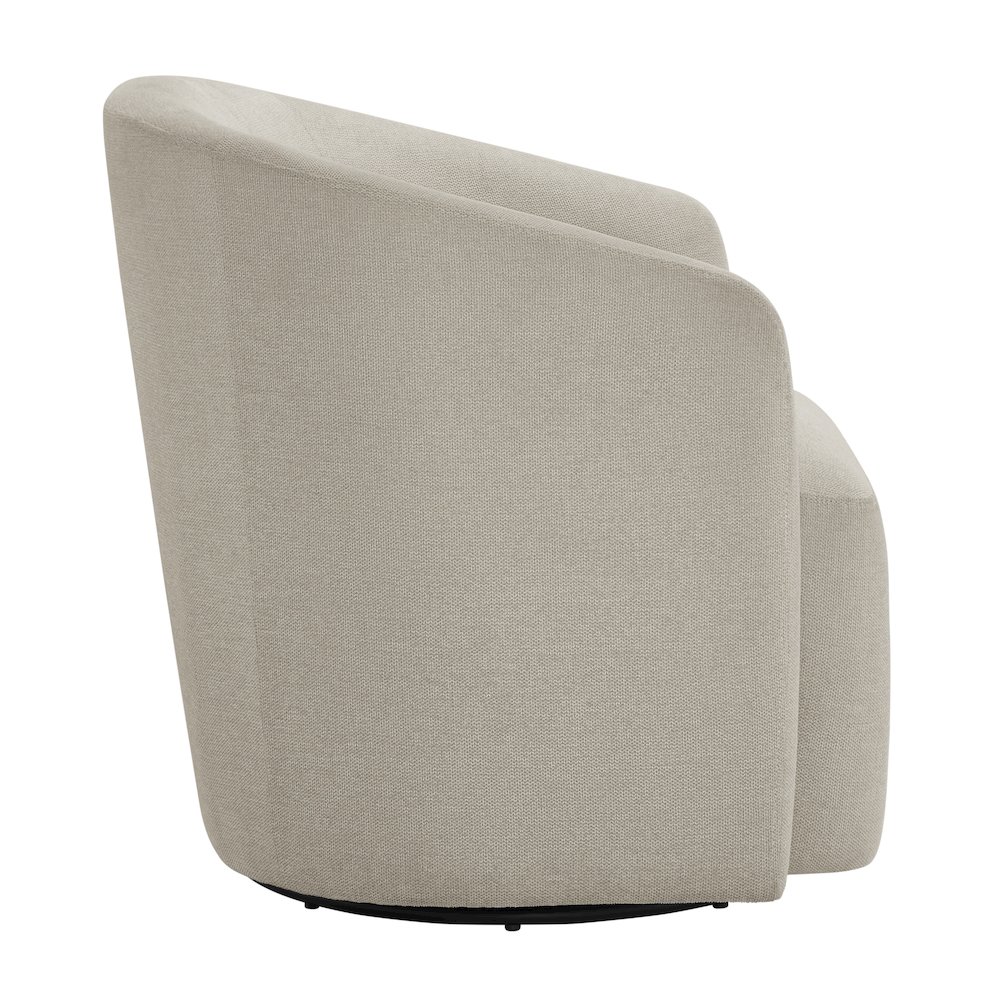 Amhurst Sea Oat Swivel Barrel Chair. Picture 11