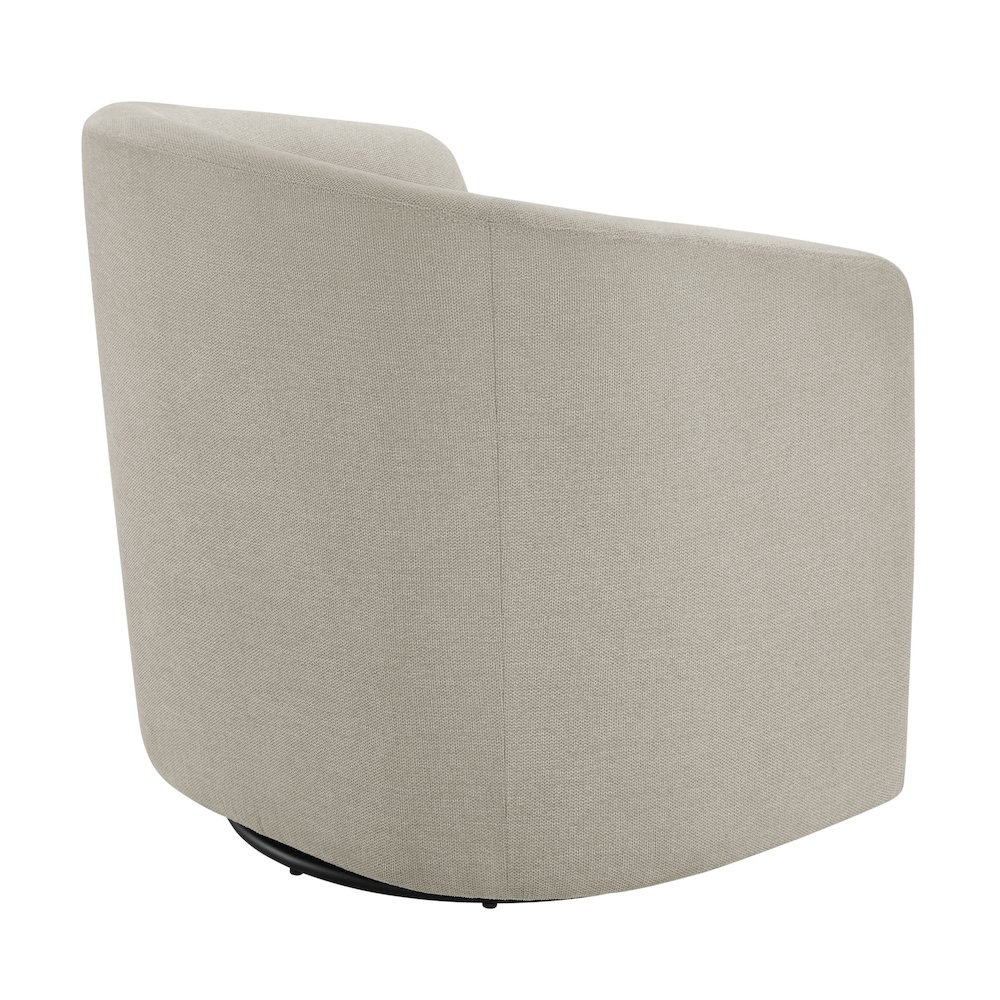 Amhurst Sea Oat Swivel Barrel Chair. Picture 12