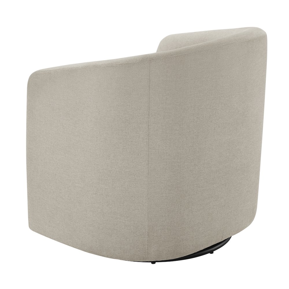 Amhurst Sea Oat Swivel Barrel Chair. Picture 15