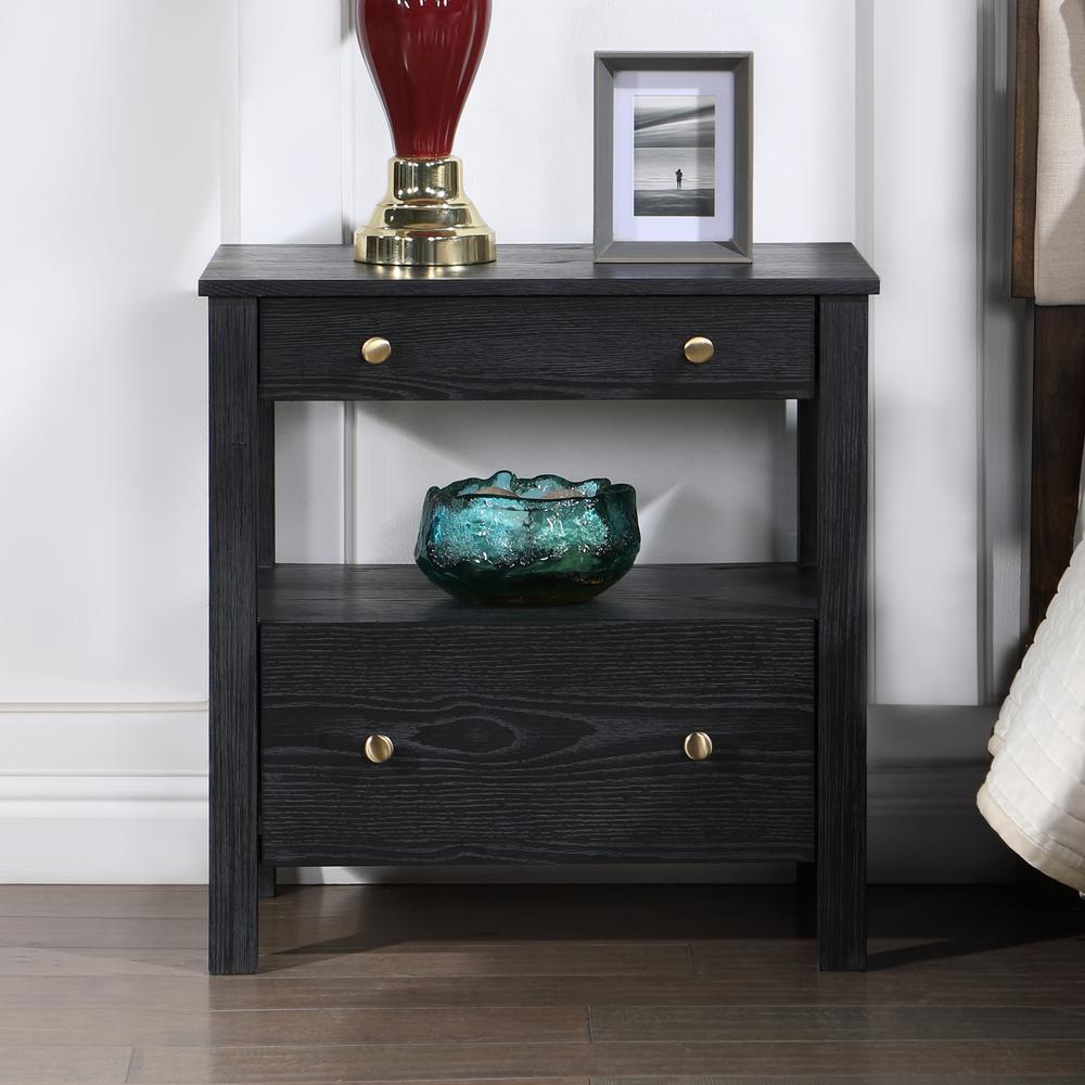 Delano 2 Drawer Nightstand. Picture 15