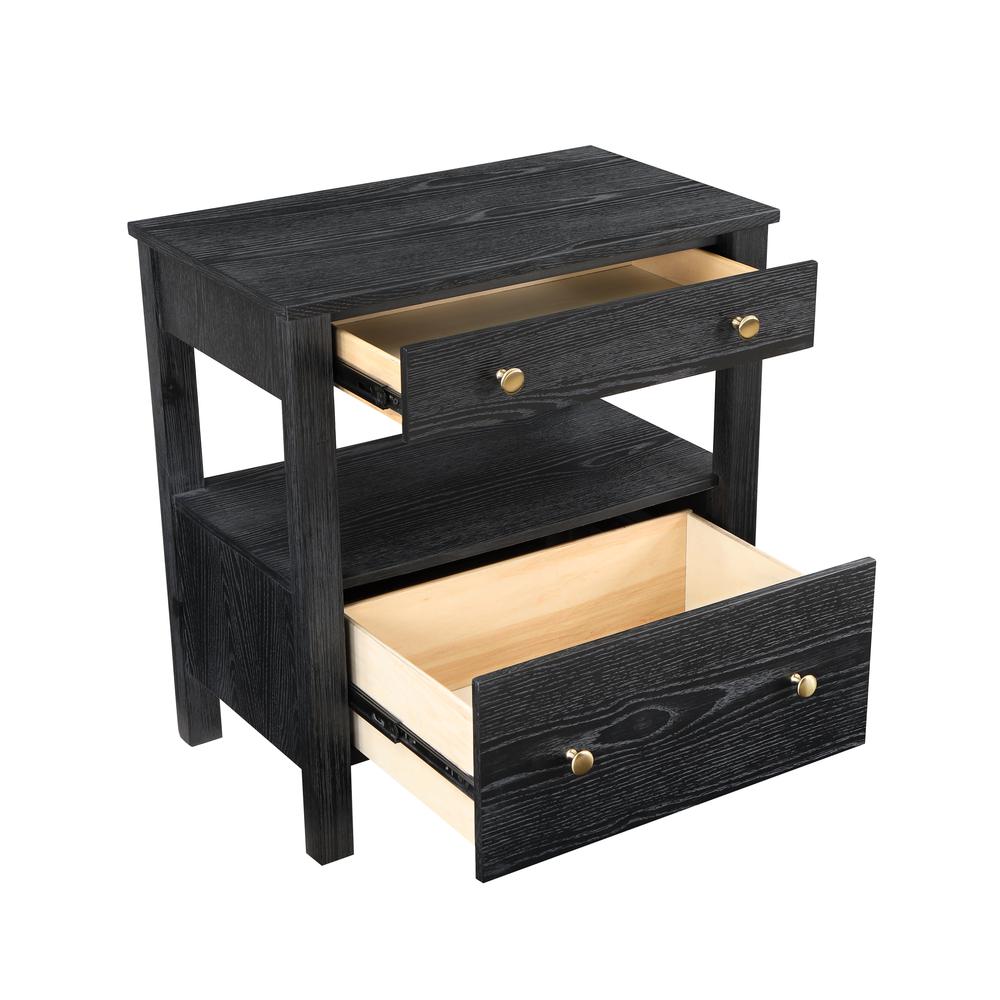 Delano 2 Drawer Nightstand. Picture 7