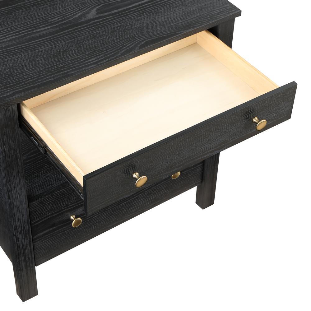 Delano 2 Drawer Nightstand. Picture 10