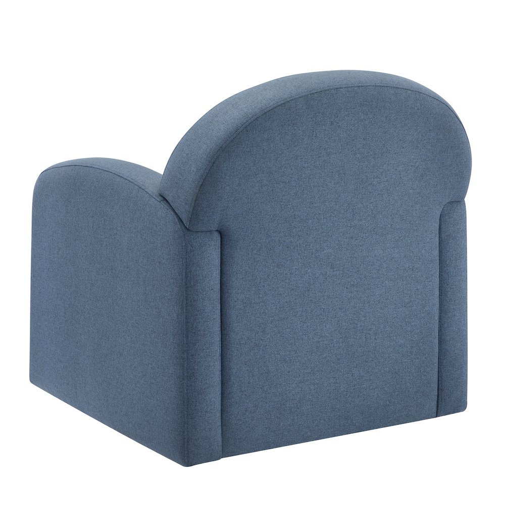 Elkhart Blue Swivel Chair. Picture 15