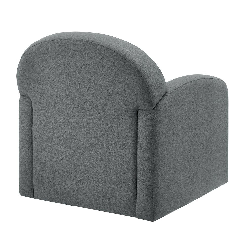 Elkhart Grey Swivel Chair. Picture 12
