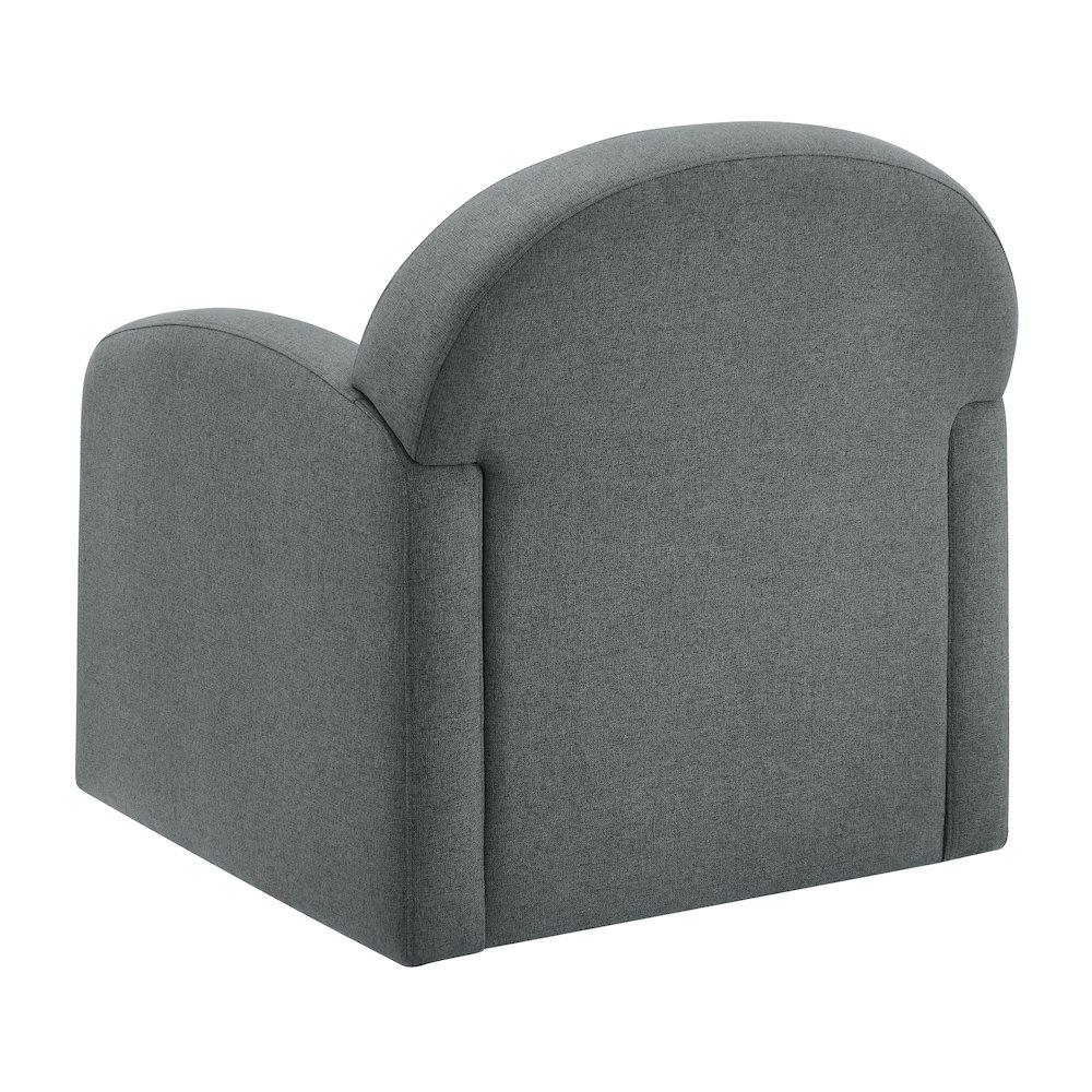 Elkhart Grey Swivel Chair. Picture 15