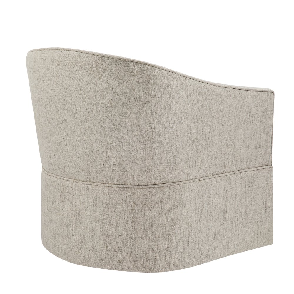 Sanibel Skirted Swivel Accent Chair. Picture 11