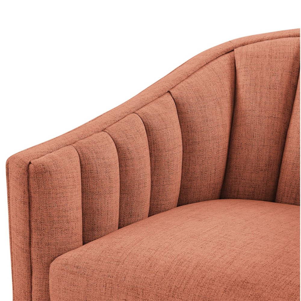 Sanibel Skirted Swivel Accent Chair. Picture 8
